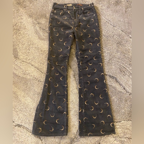 Pilcro Pants - Pilcro Celestial Corduroy Flares Size 28🌛